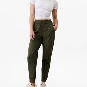 Athleta *Navy Blue* Trekkie Relaxed Mid Rise Jogger